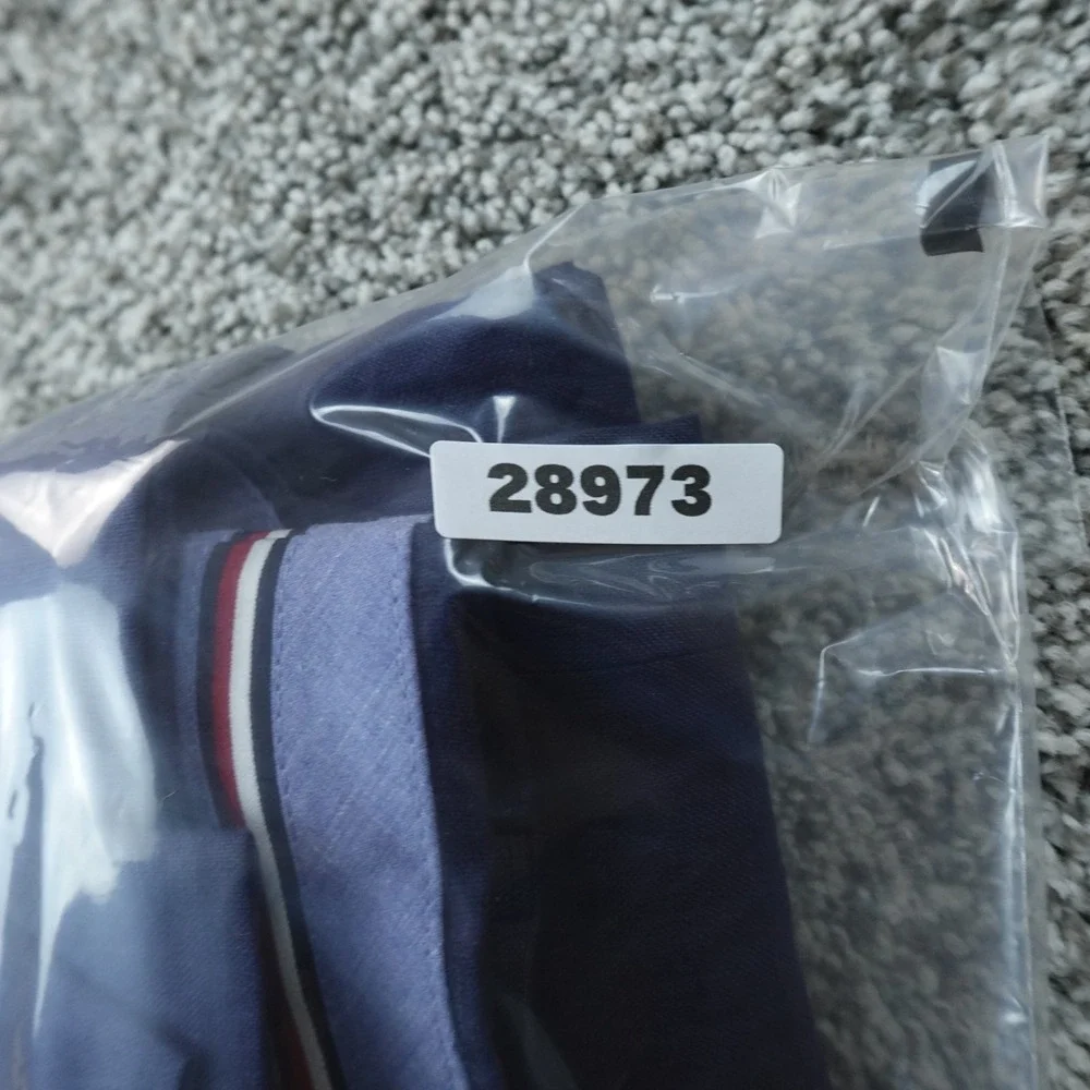 NEW Tommy Hilfiger Pants Mens 36X29 Blue Linen Chino Trouser Dress Slacks Office